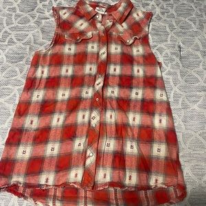 WOMENS FLANNEL TANK